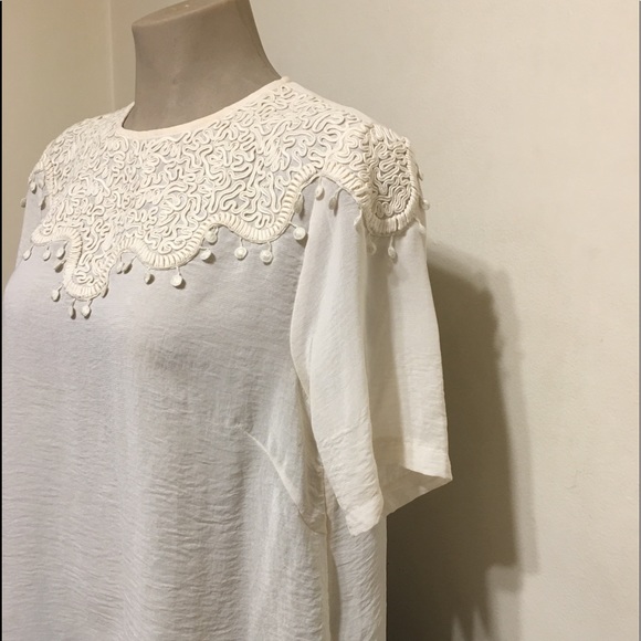 H&M cream shirt - Picture 6 of 7